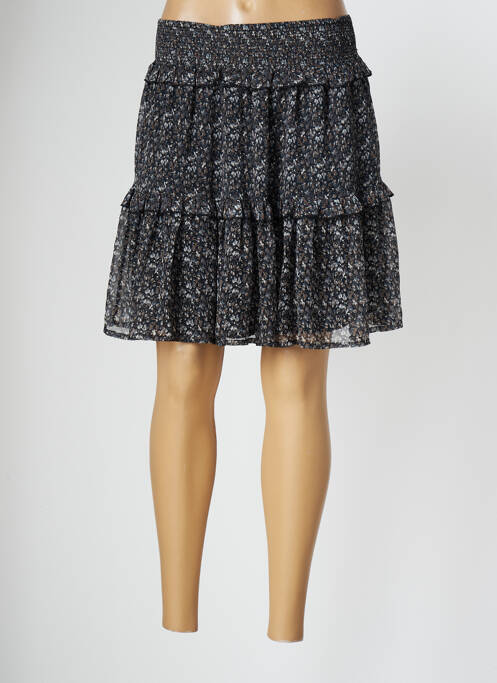 Jupe courte doublure gris SCHOOL RAG femme