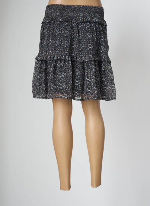 Jupe courte doublure gris SCHOOL RAG femme