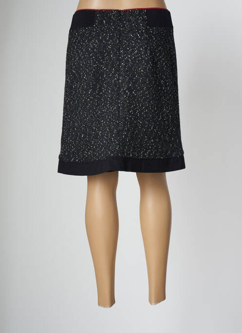 Jupe mi-longue noir POUPEE CHIC pour femme