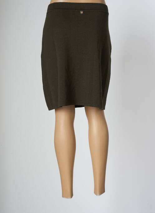 Jupe mi-longue vert LE PETIT BAIGNEUR pour femme