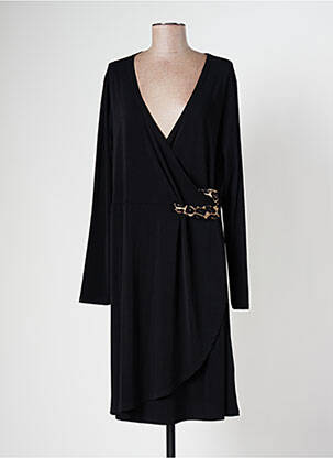 Robe mi-longue noir TWISTER pour femme