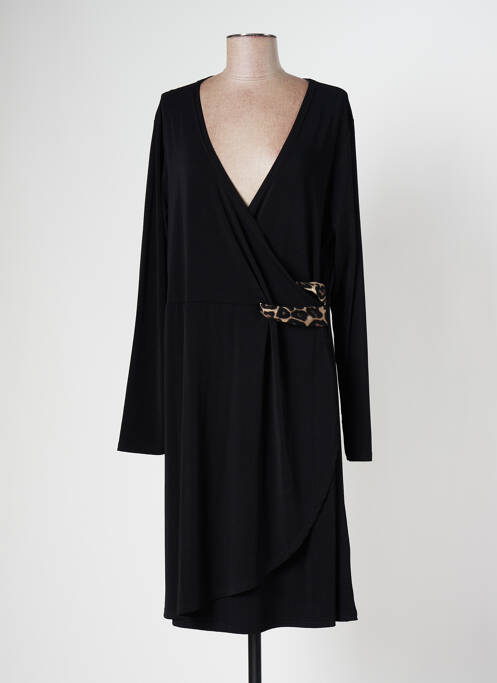 Robe mi-longue noir TWISTER pour femme