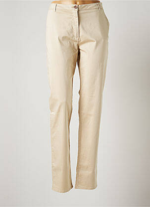 Pantalon chino beige OLIVIA K pour femme