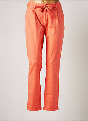 Pantalon chino orange DIANE LAURY pour femme
