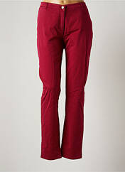 Pantalon chino violet OLIVIA K pour homme seconde vue