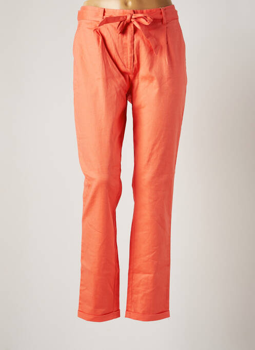 Pantalon chino orange DIANE LAURY pour femme