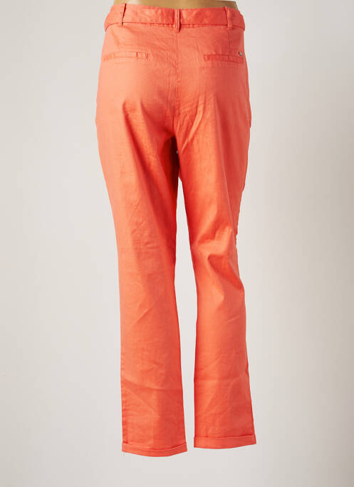 Pantalon chino orange DIANE LAURY pour femme