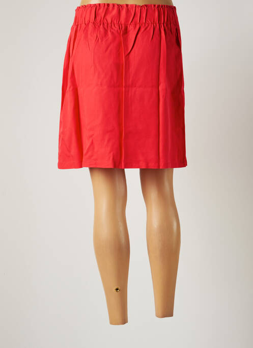 Jupe courte rouge C'EST BEAU LA VIE pour femme