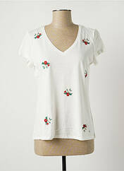 T-shirt blanc KATMAI pour femme seconde vue