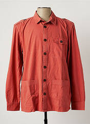 Chemise manches longues orange TIBET pour homme seconde vue