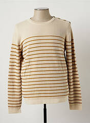 Pull beige ODB pour homme seconde vue