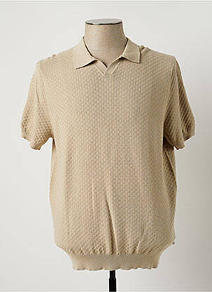 Pull beige ODB pour homme