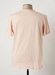 T-shirt rose TIBET pour homme seconde vue