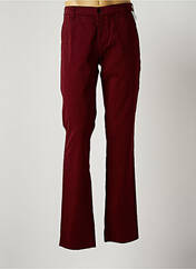 Pantalon chino rouge CHARLES DE SEYNE pour homme seconde vue