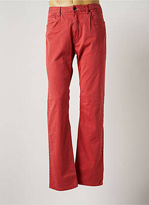 Pantalon droit rouge TIBET pour homme