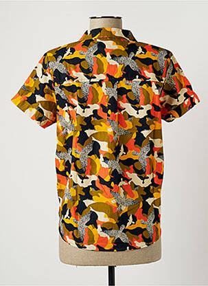 Chemisier manches courtes manches courtes orange SMASH WEAR femme