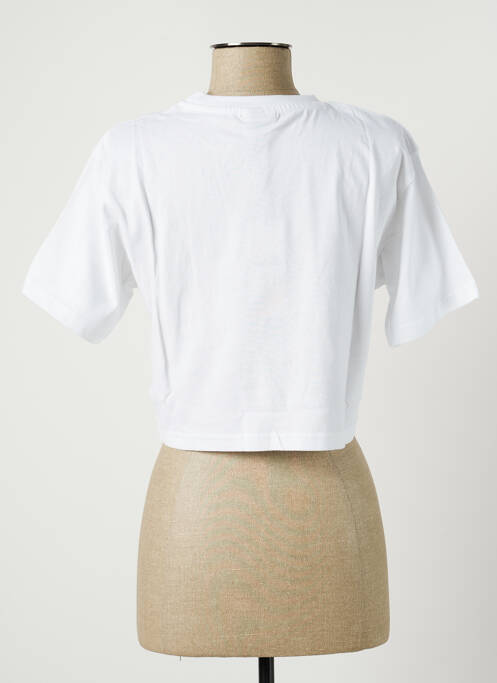 T-shirt sérigraphie floquée manches courtes blanc ELLESSE femme
