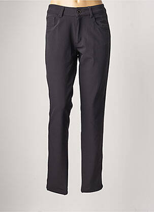 Pantalon slim taille basse taille basse noir PARA MI femme