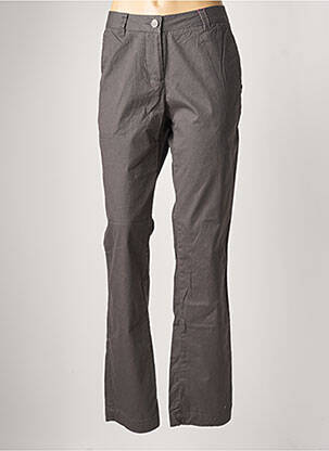 Pantalon chino taille basse taille basse gris CKS femme