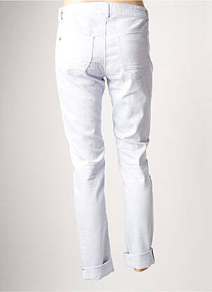 Jeans coupe slim slim taille basse bleu CKS femme