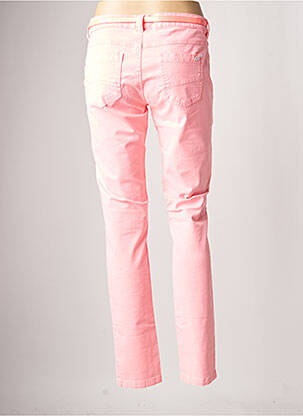 Jeans coupe slim slim taille basse rose CKS femme