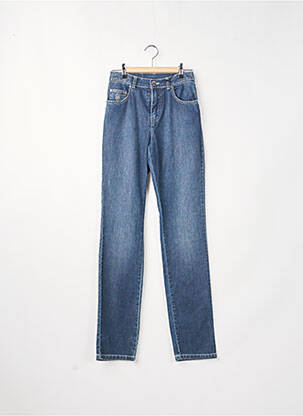 Jeans coupe slim slim taille haute bleu IMPAQT femme