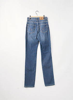 Jeans coupe slim slim taille haute bleu IMPAQT femme