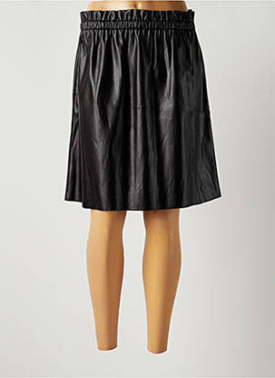 Jupe mi-longue coupe évasée noir GEISHA femme