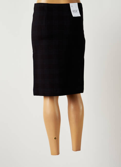 Jupe mi-longue noir EAST DRIVE pour femme