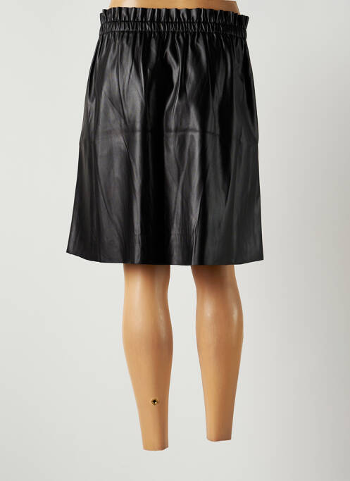 Jupe mi-longue noir GEISHA pour femme