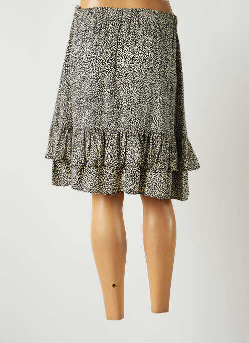 Jupe mi-longue noir OUI pour femme