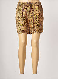 Short taille normale taille normale marron GEISHA femme