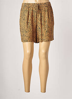 Short taille normale taille normale marron GEISHA femme
