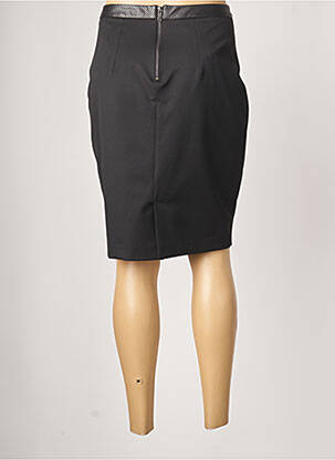 Jupe mi-longue taille normale noir I.CODE (By IKKS) femme