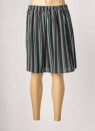 Jupe mi-longue doublure textile noir SMASHED LEMON femme