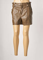 Short marron JUS D'ORANGE pour femme seconde vue