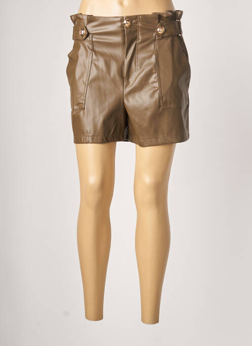 Short marron JUS D'ORANGE pour femme