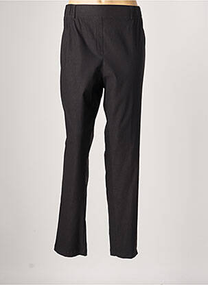 Pantalon slim taille élastique taille normale noir SPG WOMAN femme