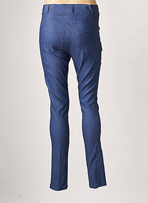 Pantalon slim taille élastique taille normale bleu SPG WOMAN femme