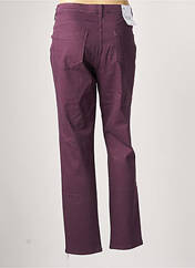 Pantalon slim violet EAST DRIVE pour femme seconde vue