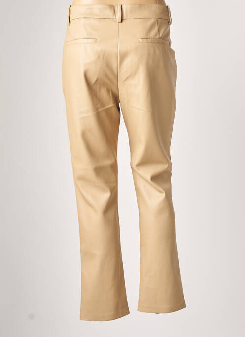 Pantalon chino beige GEISHA pour femme