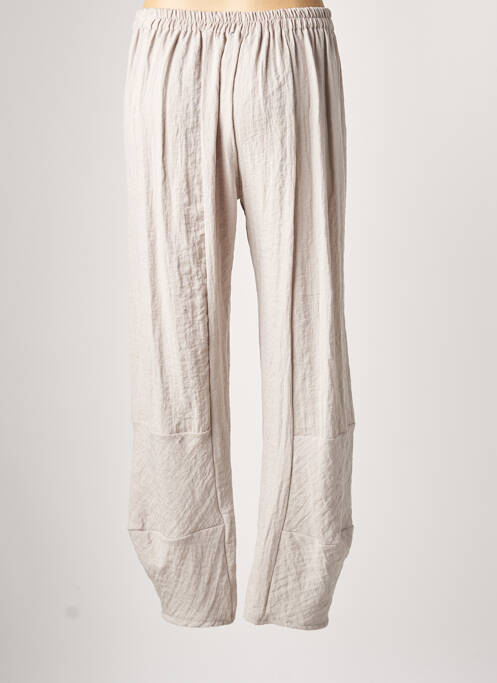 Pantalon droit gris ONE O ONE pour femme