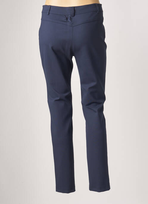 Pantalon slim bleu ANNE KELLY pour femme