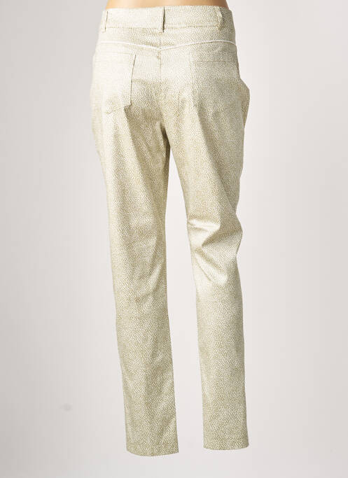 Pantalon slim vert ANNE KELLY pour femme