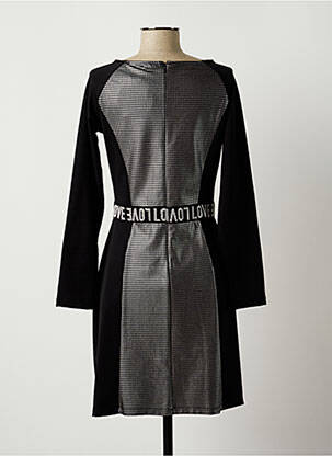 Robe mi-longue manches longues manches longues gris ROSALITA MC GEE femme
