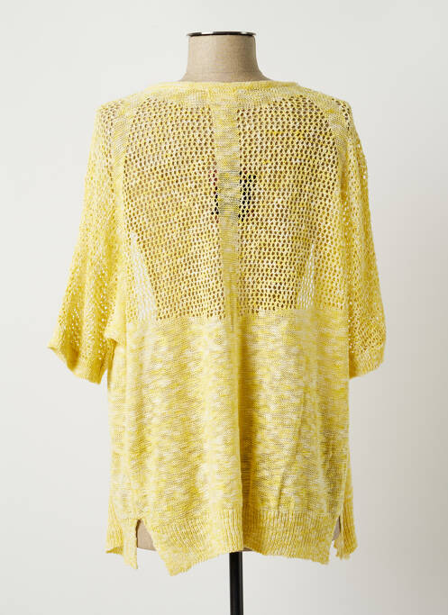 Gilet manches courtes jaune CKS femme