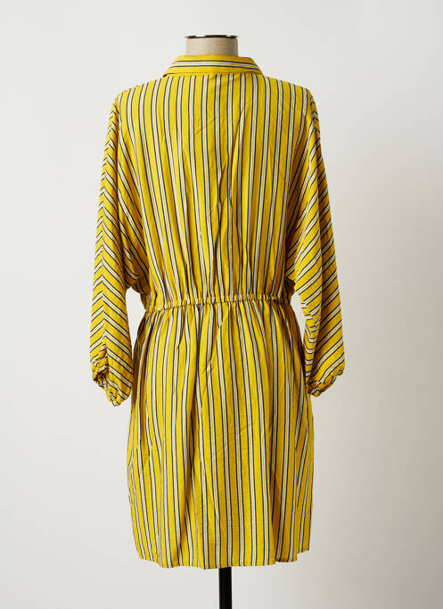 Robe courte jaune BEST MOUNTAIN pour femme