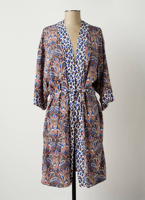 Veste kimono bleu GEISHA pour femme