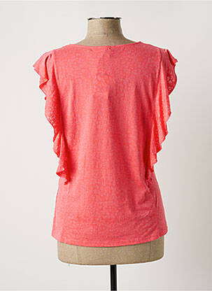 T-shirt stretch manches courtes rose KATMAI femme