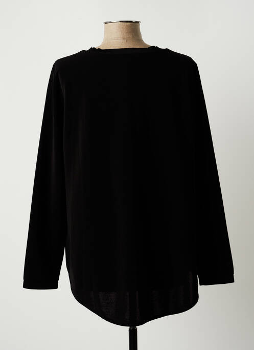 Top col rond manches longues noir GERRY WEBER femme